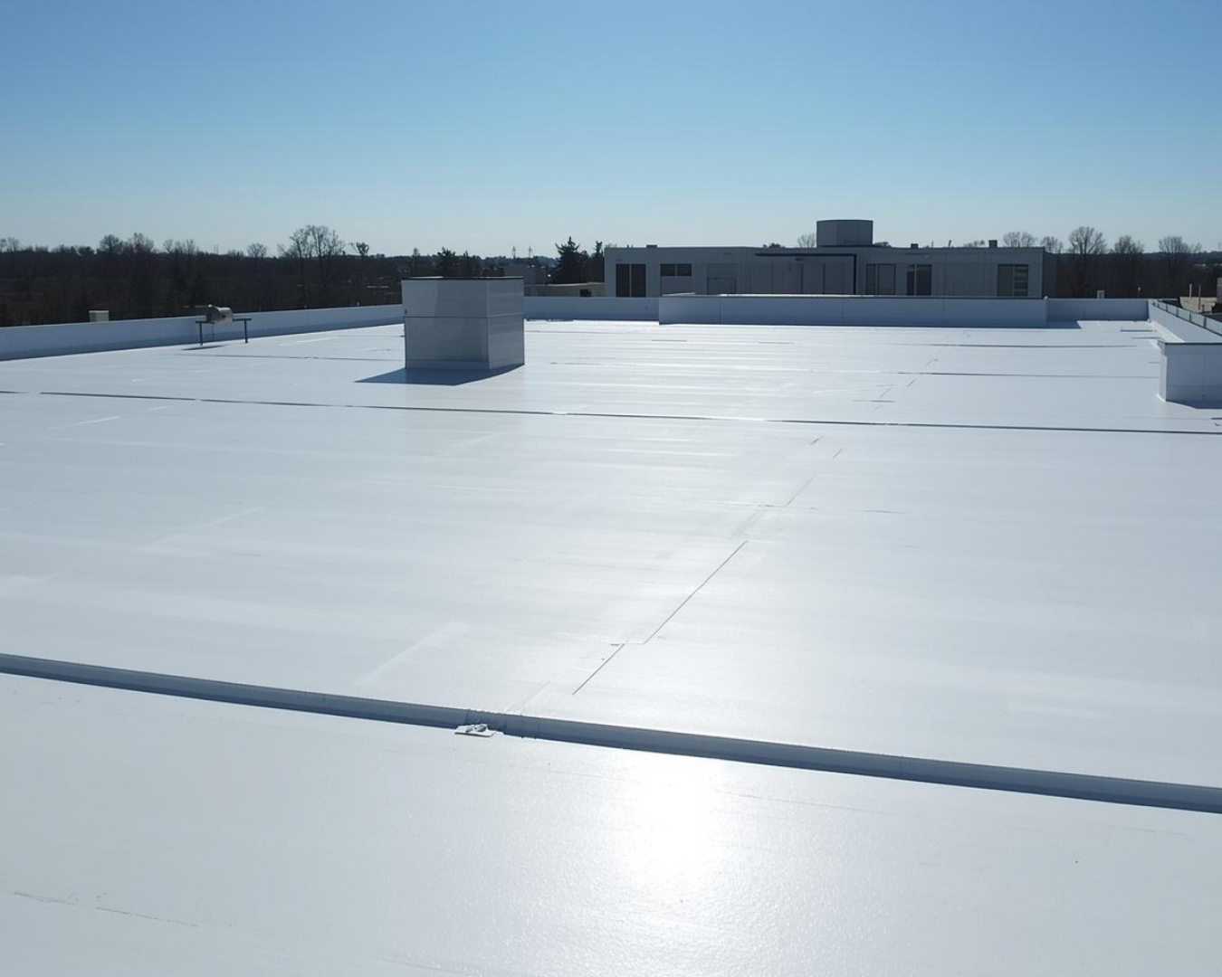 Commercial roof installation image